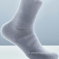 Calzini diabetici in cotone grigio unisex